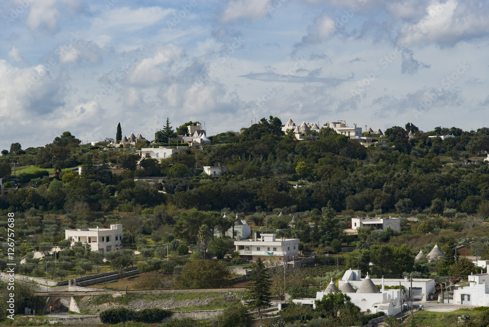  Panorama della Valle d'Itria vista da Locorotondo