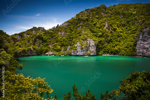 Thale Nai lagoon, Mae Koh island, Ang Thong National Marine Park, Thailand