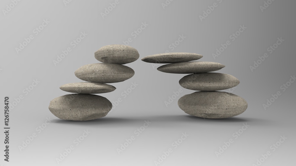 3d rendering spa stones treatment scene, zen link concepts 3d rendering spa stones treatment scene, zen link concepts