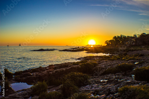 Sunset Over Beach in Uruguay © Justin