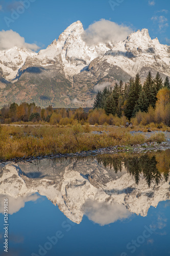 Fall Reflection in the Tetons