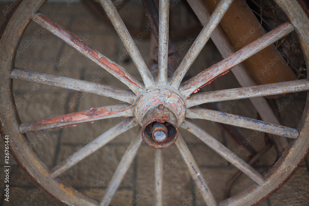 Cart-wheel.