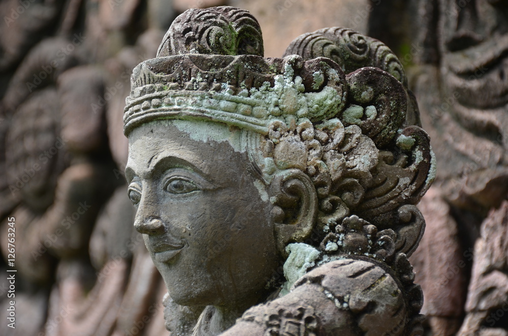 Balinese Hindu Sculpture Detail