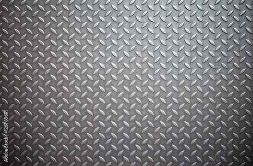weathered metal diamond plate,Used for textured and background