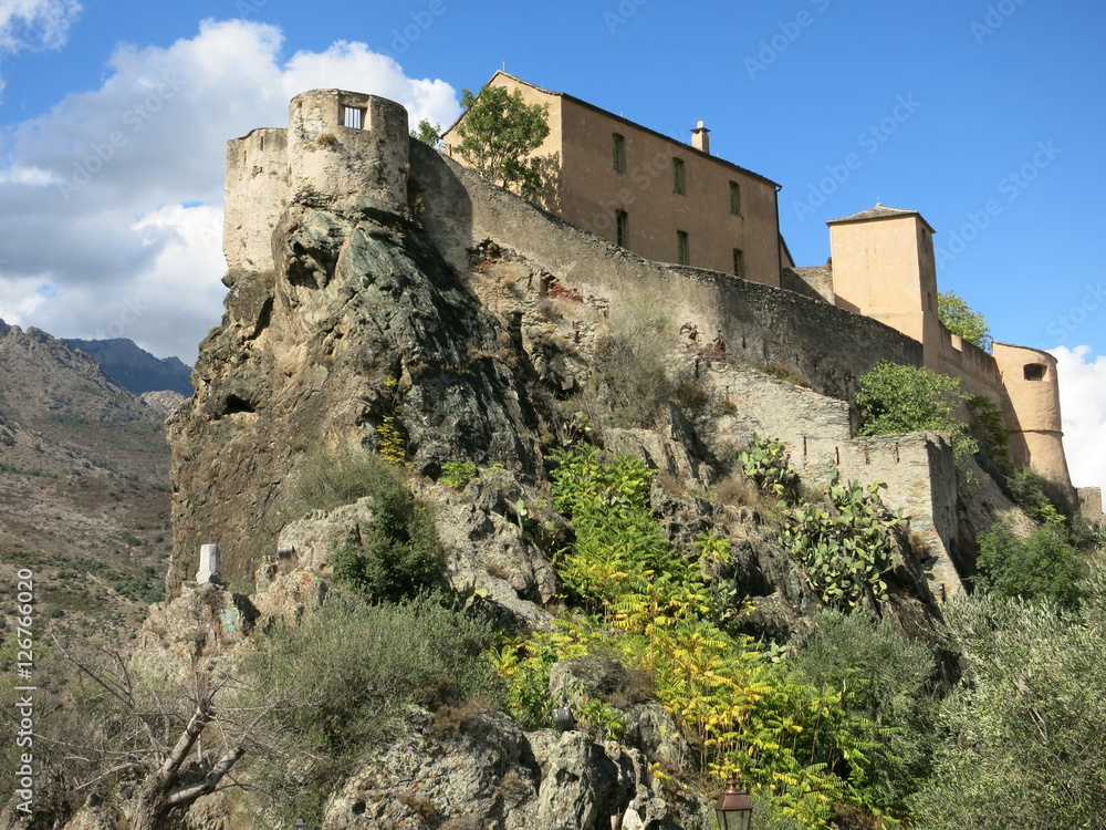Korsika Corte 24 Burg