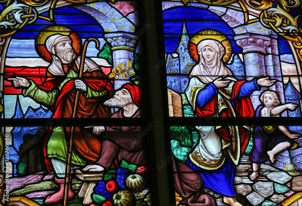 Stained Glass in Mechelen Cathedral