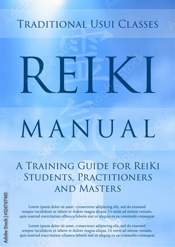 Sacred geometry. Reiki symbol. The word  is made up of two Japanese words, Rei means 'Universal' - Ki  'life force energy'.