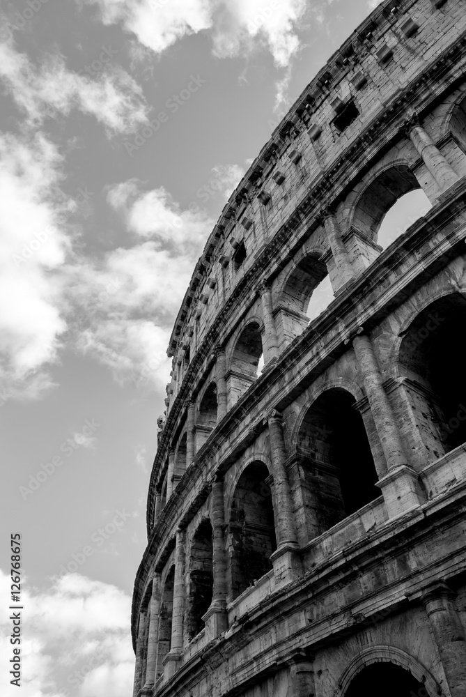 Colosseo in bianco e nero Αφίσα | Europosters.gr