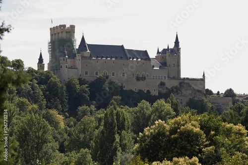  Alcázar de Segovia,Castilla y León, España ,castillo,fortaleza , palacio real, prisión estatal, centro de artillería,academia militar y museo 