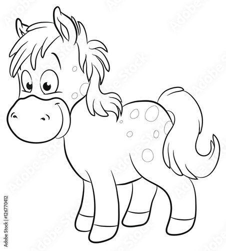 Niedliches Pferd