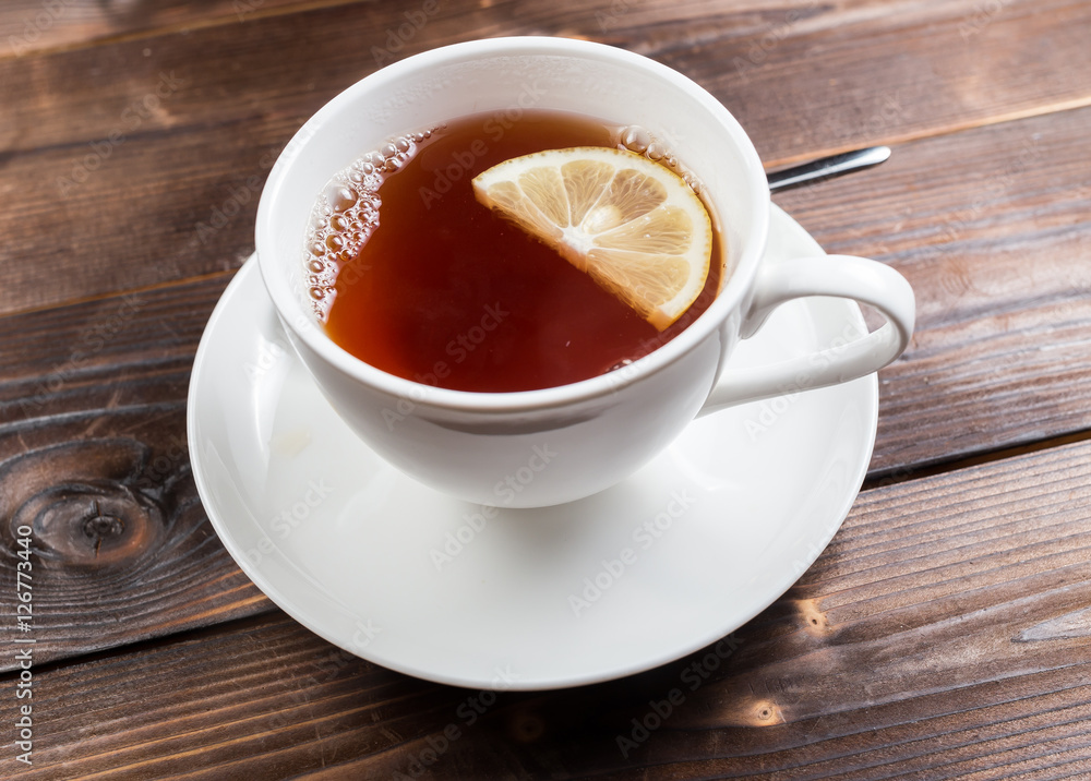 Cup of tea with lemon Cup of tea with lemon