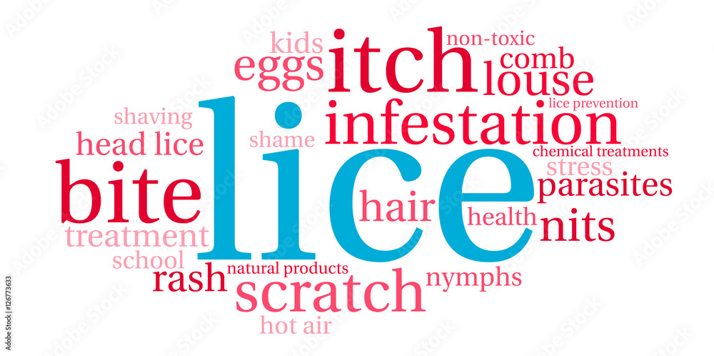 Obraz premium Lice Word Cloud on a white background. 