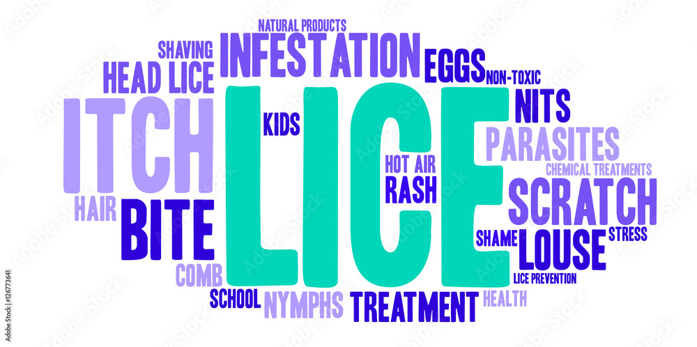 Obraz premium Lice Word Cloud on a white background.