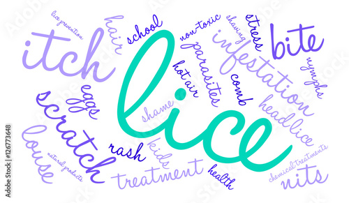 Lice Word Cloud