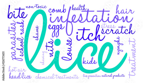 Lice Word Cloud
