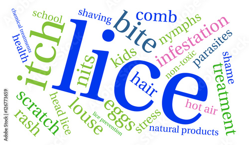 Lice Word Cloud