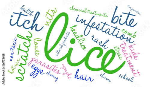 Lice Word Cloud