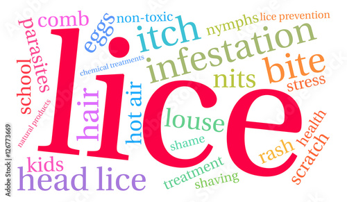 Lice Word Cloud