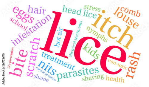 Lice Word Cloud