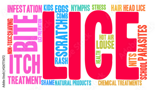 Lice Word Cloud