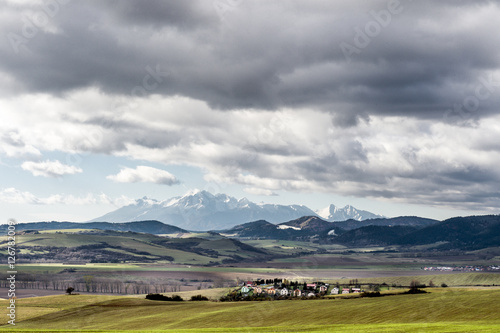 Widok na Tatry