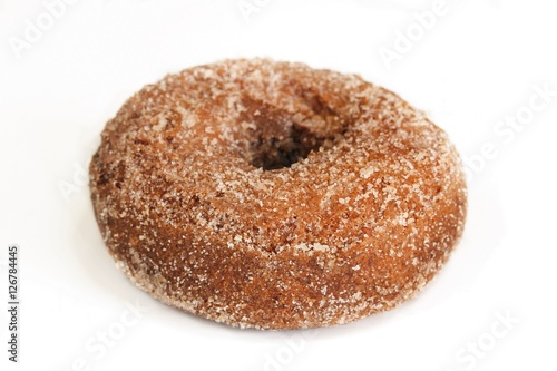 Fototapet Apple cider donuts isolated on white