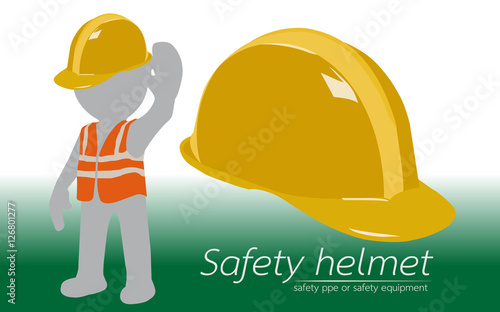 Safety helmet or Safety Hat, Protective helmets. Helmets are useful as safety gear to prevent injuries in an uncontrolled environment. A helmet can prevent or minimize injury to the head and brain. 
