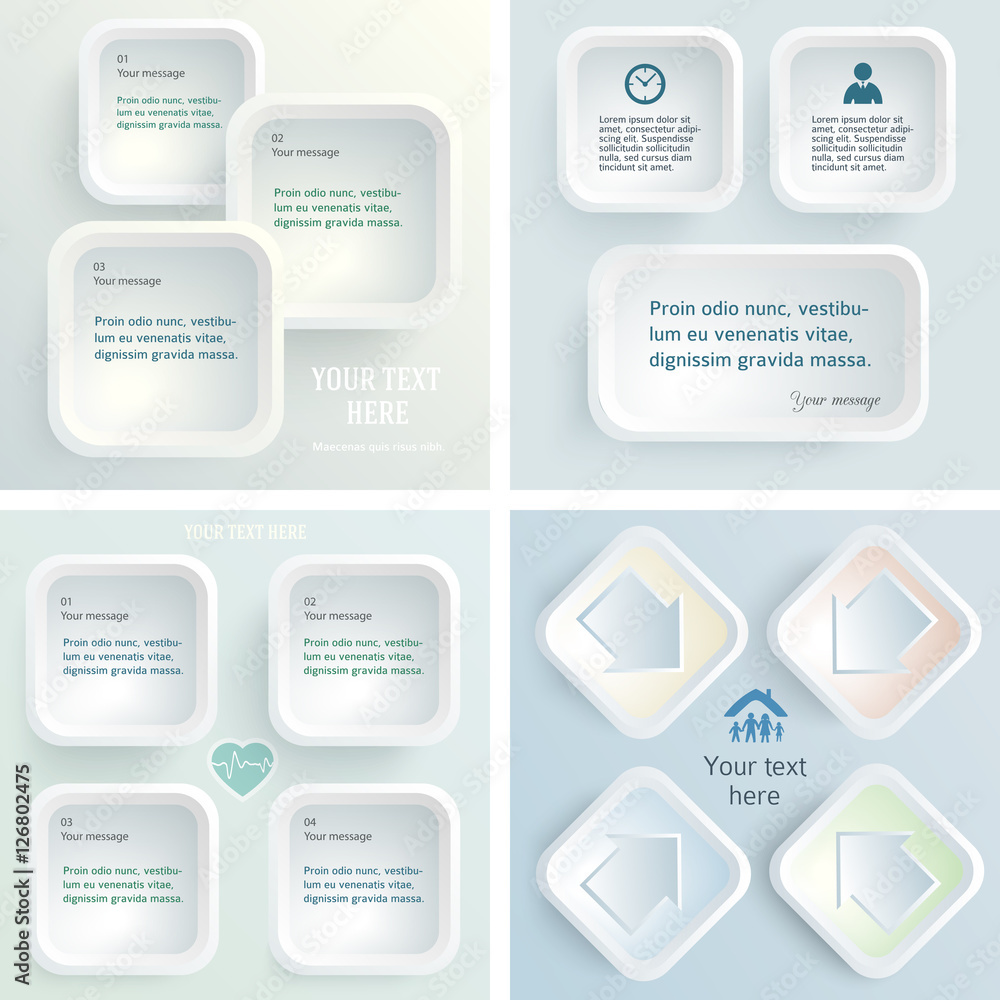 set template number steps Presentation Powerpoint04 set template number steps Presentation Powerpoint04
