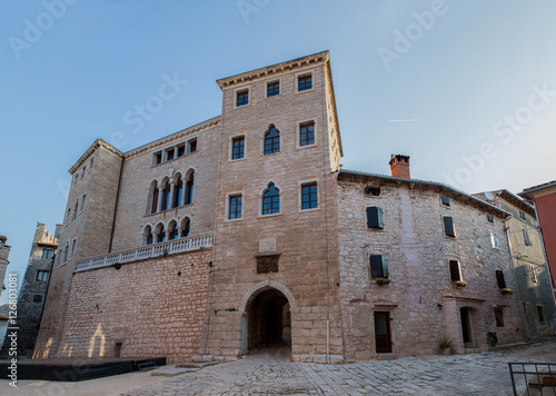 Venetian castle Soardo Bembo in Bale, Istria, Croatia