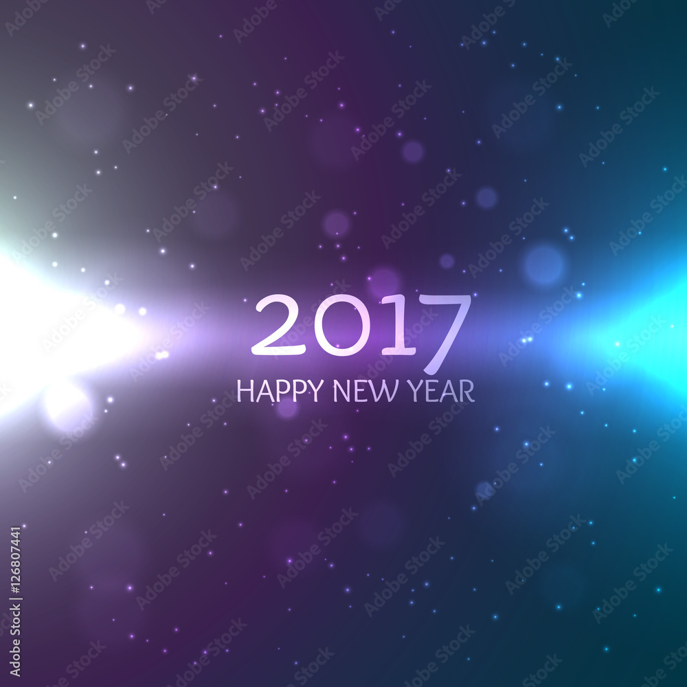 shiny 2017 happy new year design background with light streaks shiny 2017 happy new year design background with light streaks