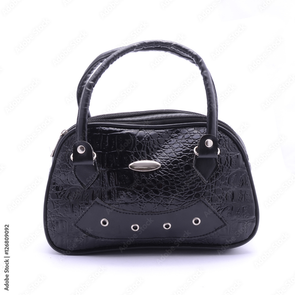 Children's handbag isolated on white