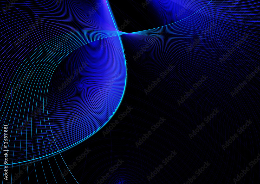 abstract fractal background, texture, 2D illustration