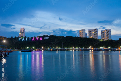 Pattaya City sign