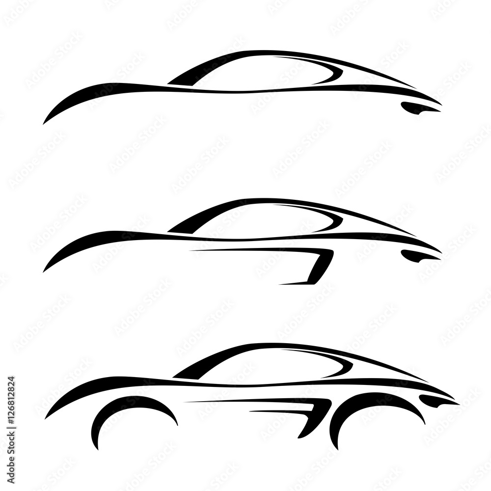 Speed Car logo design template. Speed Car logo design template.