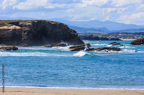 Summer Atlantic coast (Galicia).