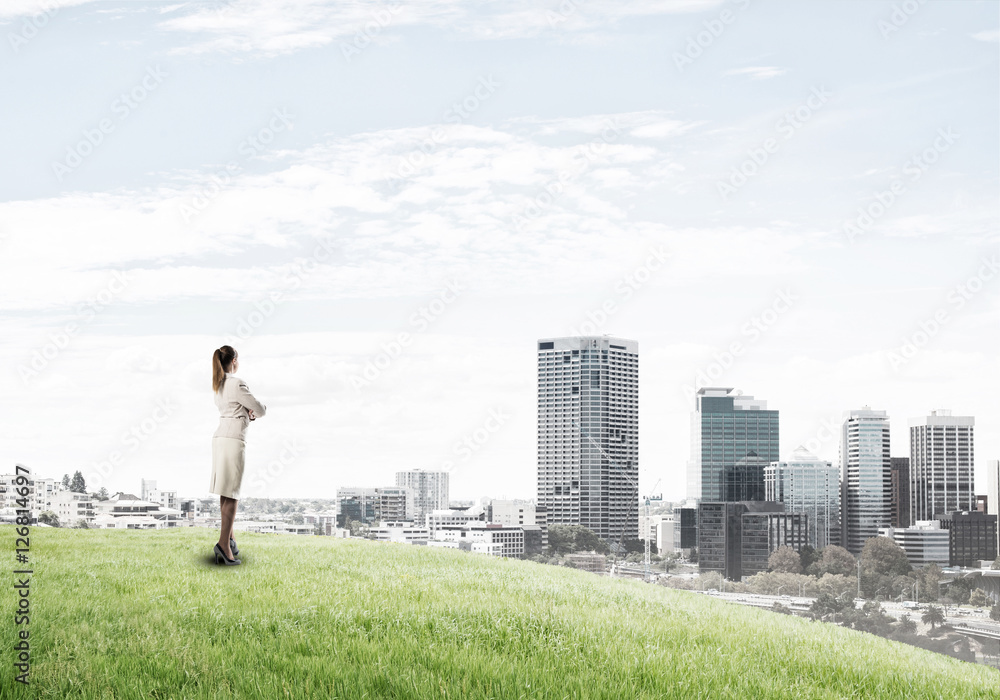 Obraz premium In search of development perspectives
