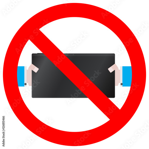 Play and use tablet ban