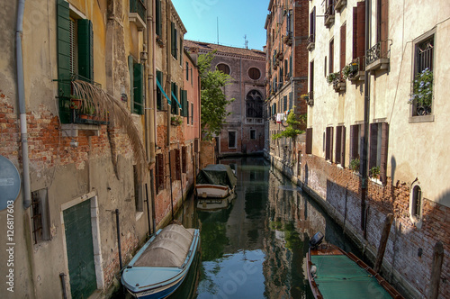 Canal en Venecia