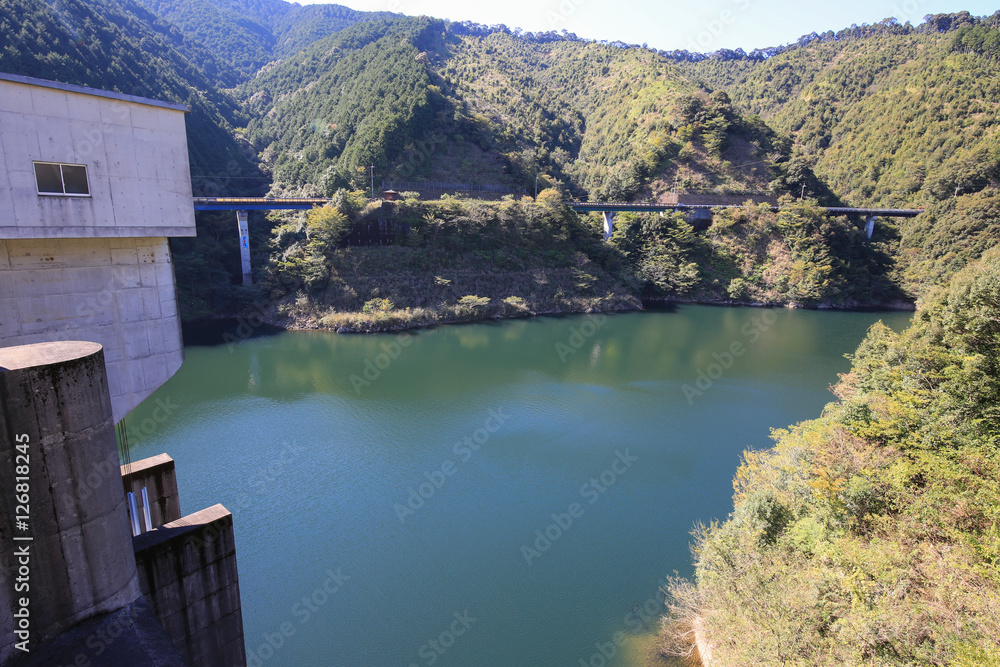 高知県 坂本ダム どんぐり湖 高知県 坂本ダム どんぐり湖