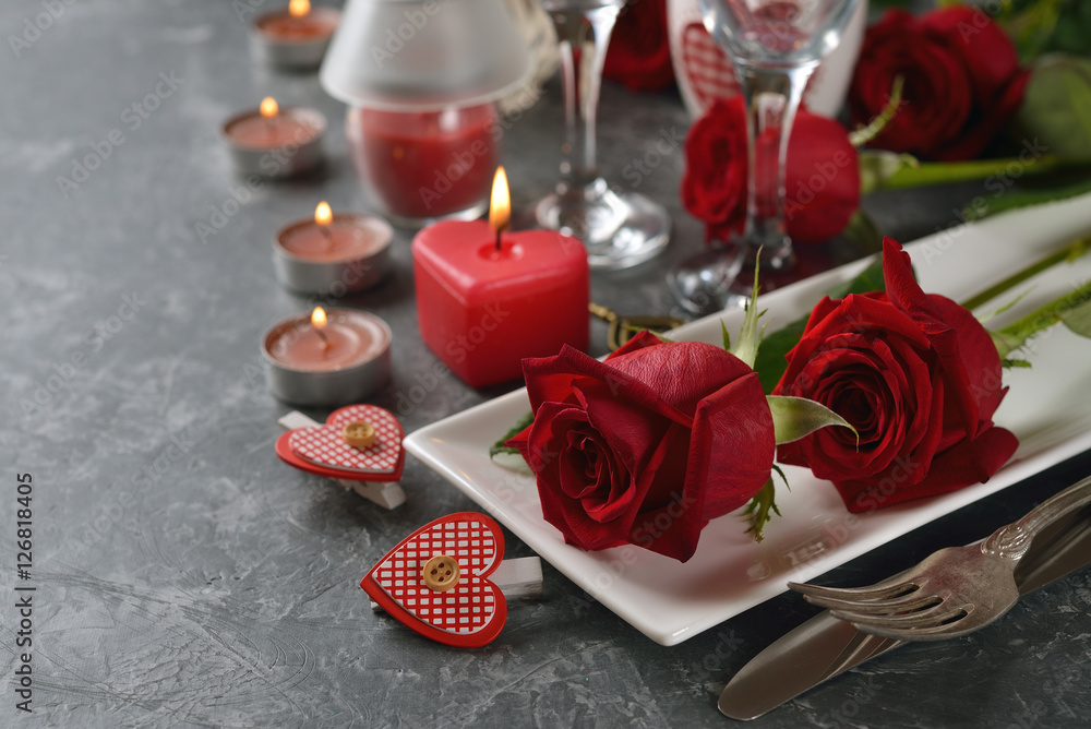 Cutlery for a romantic dinner Cutlery for a romantic dinner