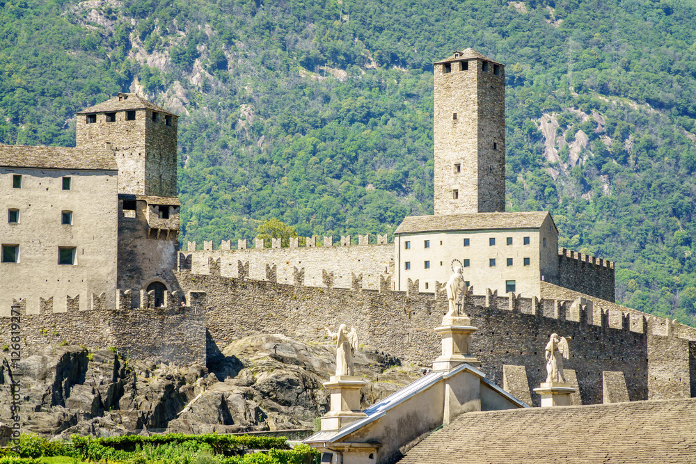Ancient castle in Bellinzona