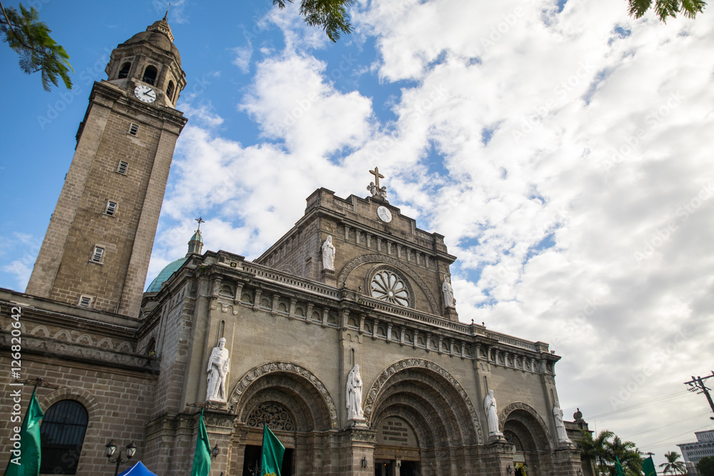 Catholic Ceremony at Manila Cathedral, Intramuros, Manila, Philippines