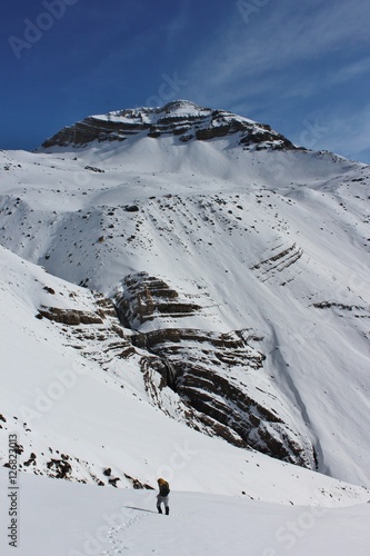 randonnée hivernale en Iran