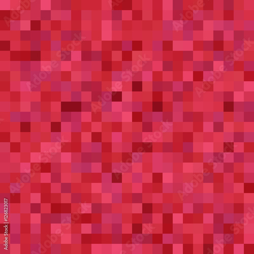 Seamless red geometric checked pattern. Ideal for printing onto fabric and paper or decoration.