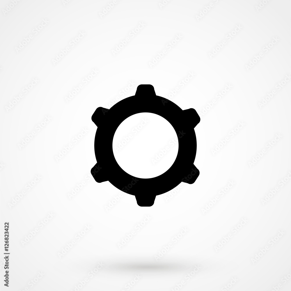 Vector Cog Settings Icon Symbol Vector Cog Settings Icon Symbol