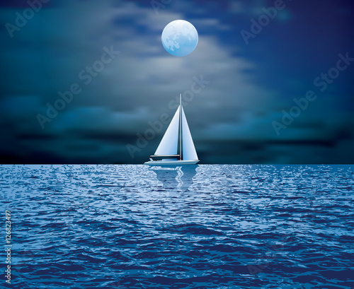 moonlight boat
