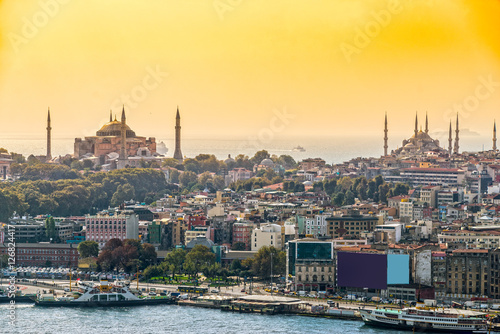 Istanbul, Sultanahmet skyline, Turkey.