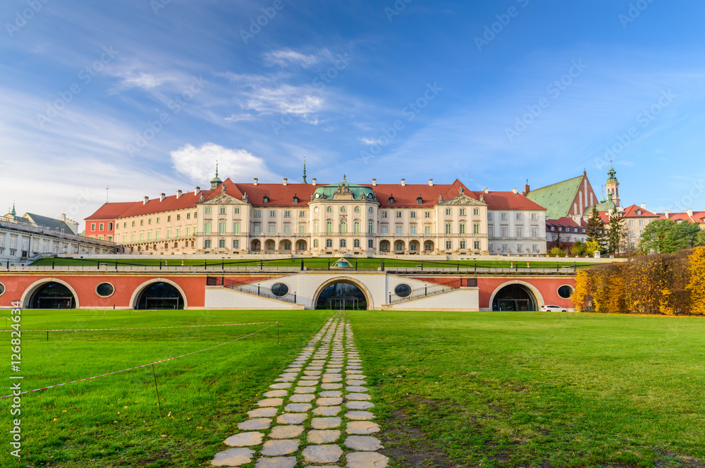 Royal Castle, a famous landmark in the Old Town of Warsaw, Poland. Royal Castle, a famous landmark in the Old Town of Warsaw, Poland.