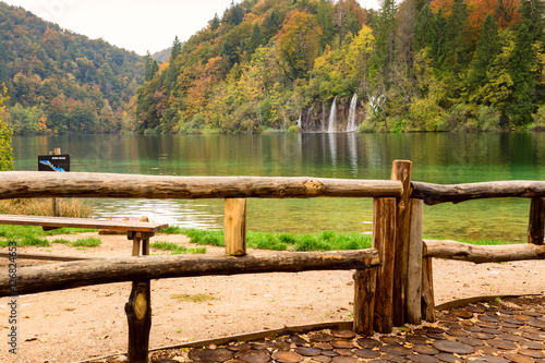 Autum colors and waterfalls of Plitvice National Park