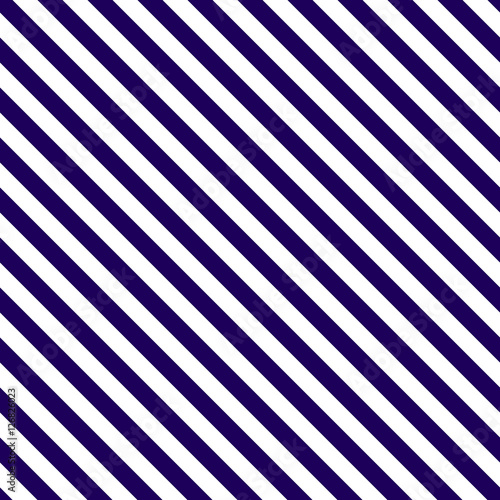 Bild auf Leinwand Seamless pattern of dark blue diagonal stripes